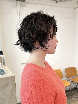 ボブカットパーマ
