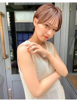 サンドパールス 仙台店(sand PALCE)&nbsp;髪質改善/大人ガーリー/似合わせカット/ショートボブ前髪/仙台