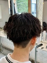 フゥ 宇都宮戸祭(FeU)&nbsp;宇都宮メンズカットメンズパーマ波巻きスパイラルパーマツイスパ