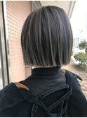 グレージュハイライトBOB
