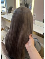 ビビディ バビディ ブー 河原町三条店(Bibbidi.bobbidi.boo)&nbsp;▽ミルクティーグレージュ/ハイトーンカラー