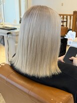 ヘアーサロン リアン 熊谷2号店(hair salon Rien)&nbsp;ホワイトベージュ