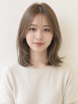 ヘイ 松本店(HEY)&nbsp;【HEY 松本】ミディアムレイヤー×まろベージュワンカール