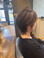 シャインヘアフラッペ 新百合ヶ丘2号店(Shine hair frappe)&nbsp;shine hair frappe ショートウルフ