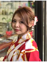 ラクープ(LA COUPE) ふんわり編み込みアレンジ