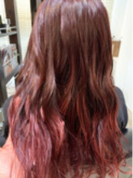 ギフト リビング(Gift Living) ダブルカラー/レッド/グラデーション