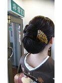 (和装)ヘアーアップ+着付け