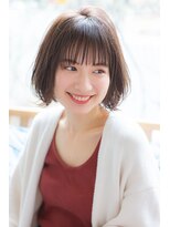 ベイルーム(BAYROOM by HONEY omotesando)&nbsp;【BAYROOM】大人カワイイくびれボブ×カシミアベージュ