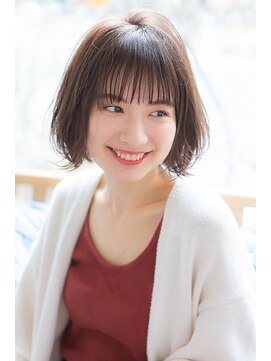 ベイルーム(BAYROOM by HONEY omotesando) 【BAYROOM】大人カワイイくびれボブ×カシミアベージュ