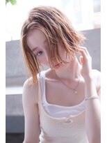 ロジッタ(ROJITHA)&nbsp;【ROJITHA】切りっぱなしボブ×スルーブラウン