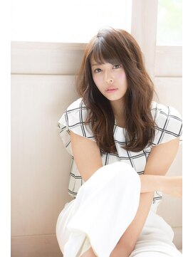 マーブルトウキョウネオリーブ(marbles tokyo neolive) 《MARBLES三軒茶屋》愛されフリンジバング×ルーズカール