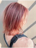 ピンク ヘアカラー 【池袋】