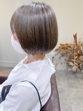 ネイヴィル オモテサンドウ(navile omotesando) ＊シアーグレージュ×ミニボブ＊