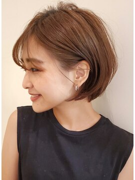 ライムヘアービューティフィー(Lime hair beautify) ラフボブ☆【30代、40代、50代,、ショート、ボブ、花園、太秦】