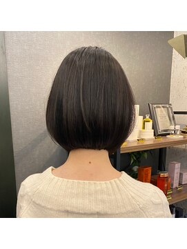 ロンド ルージュ 銀座店(Lond rouge) ミニボブ　ストレートパーマ縮毛矯正