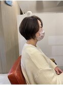 ふんわり丸みショート