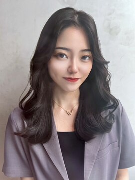 アイティー バイ アルバム 浦和店(IT by ALBUM) シアベージュ_斜めバンググレージュカラー_ba455531