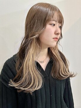 サクラ オモテサンドウ(SAKURA) バレない隠せるインナー！カーキベージュ×ホワイトベージュ