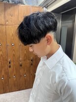 爽やか刈り上げマッシュ