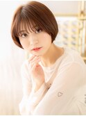 耳かけが大人かわいいショートマッシュボブa浦和20代30代40代