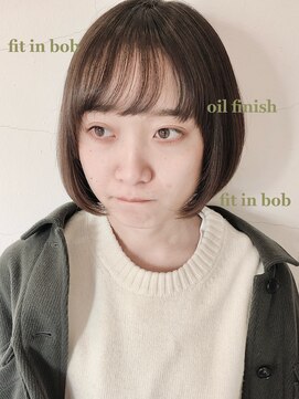 フリッカ 西荻窪店(FLYCKA) なじむボブ×ノンスタイリングヘア