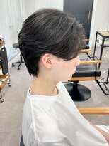 ネオリーブ クーロ メゾン 横浜(Neolive curro Maison)&nbsp;韓国マッシュセンターパート×毛流れフェザーパーマ MEN’S HAIR