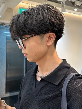 ルースト 渋谷店(ROOST) シースルーマッシュ×シャドウパーマ