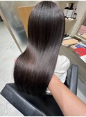 カット　ツヤ髪エステ縮毛矯正　プラチナトリートメント