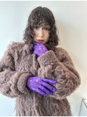 ロングウルフパーマレイヤーパーマ