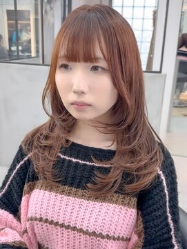 ロンドシエル 横浜(Lond ciel) イメチェン外ハネボブ美髪ワイドバング/ショートボブ髪質改善