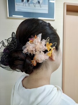 美容室ほしの アップスタイル