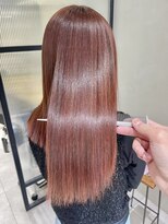 フェリア 渋谷(Feria)&nbsp;【Feria渋谷】艶髪/縮毛矯正/ピンクベージュ