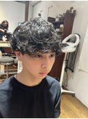 シャドウパーマ/刈り上げマッシュ/ショートマッシュ