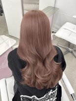 エヌアイ オモテサンドウ(ni omotesando)&nbsp;ピンクラベンダー/ブリーチありカラー