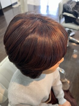 ネクサス イング 宮野木店(nexus-ing)の写真/カラーによるパサつき・気になる白髪のカバーもツヤ髪に仕上げます♪ツヤ髪カラーを体感して下さい！