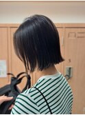 切りっぱなしボブ《西新/百道浜》髪質改善/頭皮ケア/ウルツヤ髪