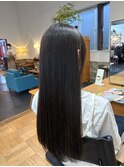 髪質改善ストレート