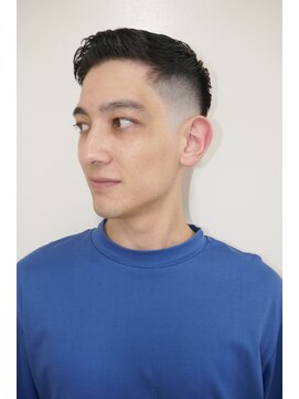 ルックグッドストア タカラヅカ(LOOK GOOD STORE TAKARAZUKA) メンズカットアップバングスキンフェードベリーショート