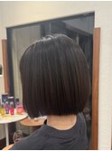 美髪矯正×ボブafter