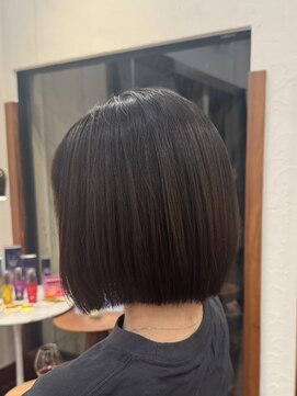 メルシー(Merci) 美髪矯正×ボブafter