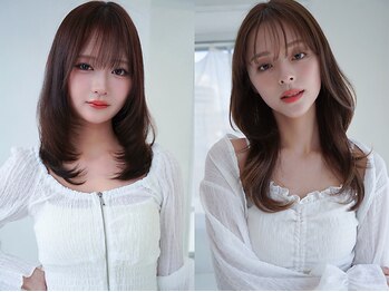 アンジェリカ 名古屋店(ANGELICA)の写真/【名古屋駅◆5分】骨格に合わせたカットで似合う髪型をご提案◎【名古屋/レイヤーカット/韓国風/髪質改善】