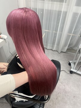 リッカ(LICCA) (LICCA内堀)韓国ヘア×センター分け×ブラウンカラー