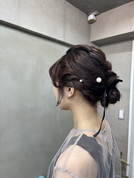 ファビ 渋谷(Fab) くびれヘア/暗めカラー/アプリコットオレンジ/縮毛矯正