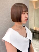 ロンド 表参道店(Lond)&nbsp;◇ミニボブ ベージュカラー ブリーチカラー 表参道