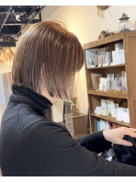 “品”と“チャーミング”【大人ミニボブ】