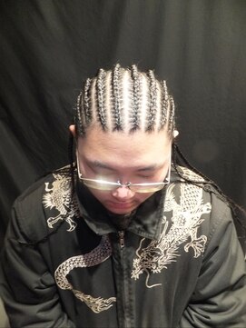 ブロック ジャポン(bloc japon) 全頭コーンロウ ブレイズミックス