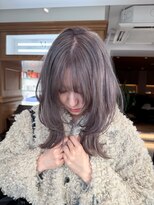 ロンドアンメゾン 原宿(Lond un Maison.)&nbsp;大人ガーリー/似合わせカット/ミディアムレイヤーカット/原宿