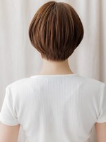 カバーヘア イヴ 戸頭店(COVER HAIR EVE)&nbsp;シースルーバング丸みボブチェリーレッドTd2戸頭20代30代40代