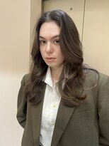 ノラキチジョウジ(NORA KICHIJOJI)&nbsp;顔周りレイヤーカットカーテンバング耳かけくびれミディアム