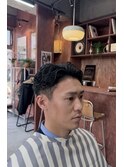 ナチュラルパーマ【八王子/理容室/床屋/顔剃り/シェービング】